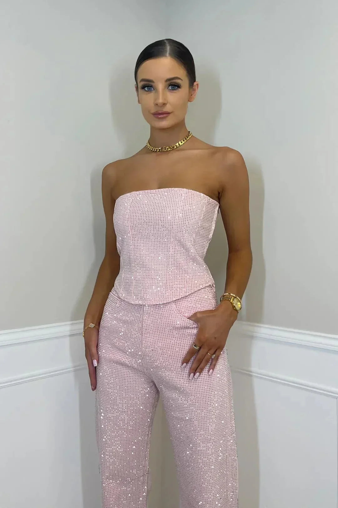 Ginia | Mono Largo Bustier – Glamour y Distinción