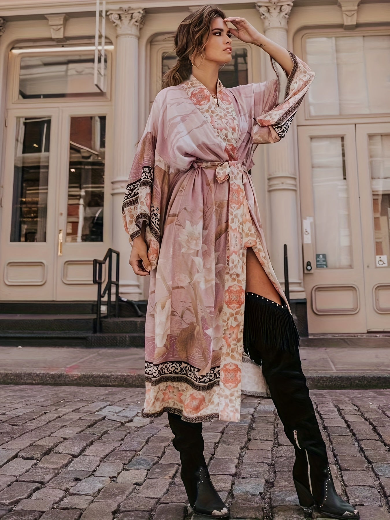 Leïla | Kimono Femme – Inspiration Bohème