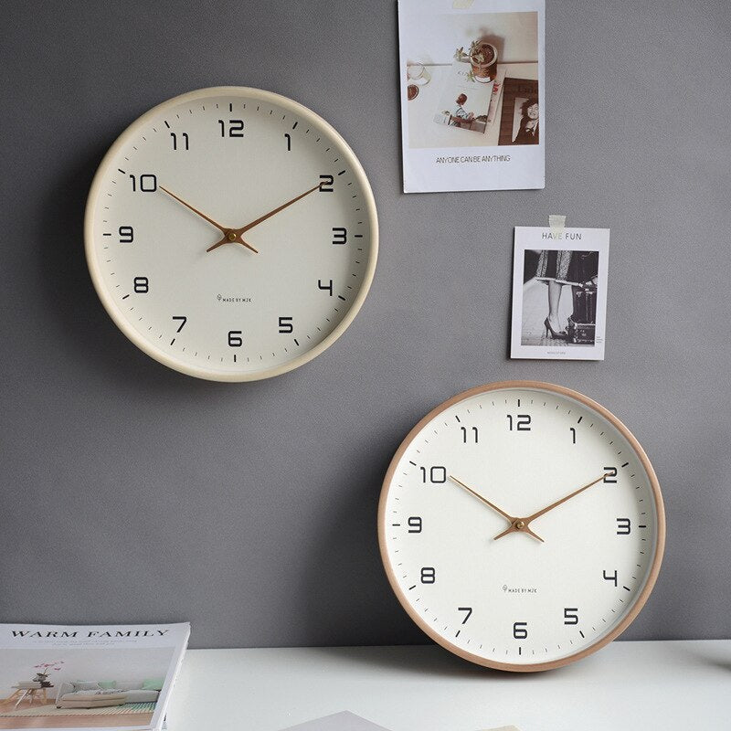 Horloge Murale Moderne – Style Épuré Inspiré Du Design Nordique