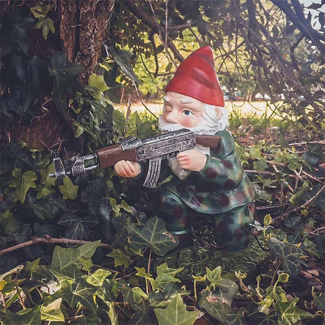 Záhradný trpaslík – Dotyk humoru a vonkajšej obrany