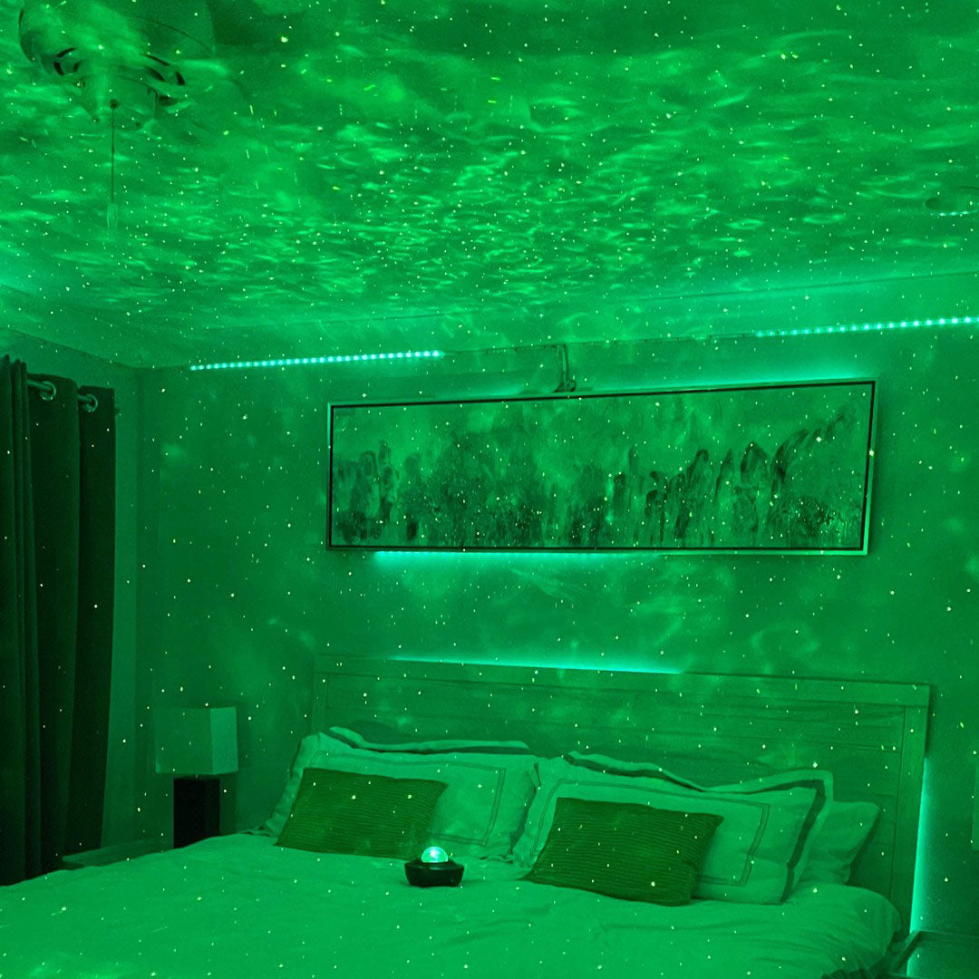 Galaxy Light Projector - valaiseva ja rauhoittava koristelu