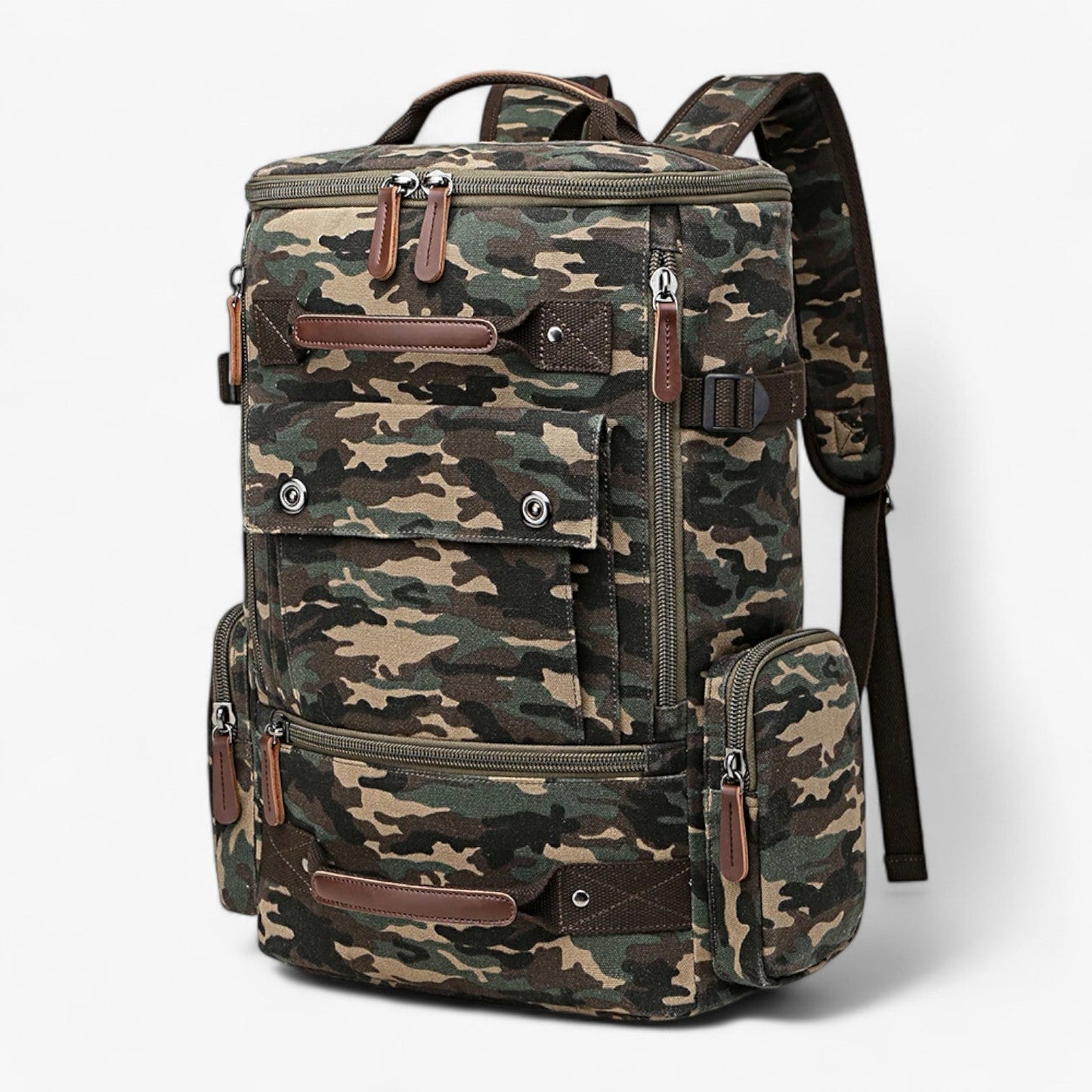Vintage Rucksack mit Laptopfach