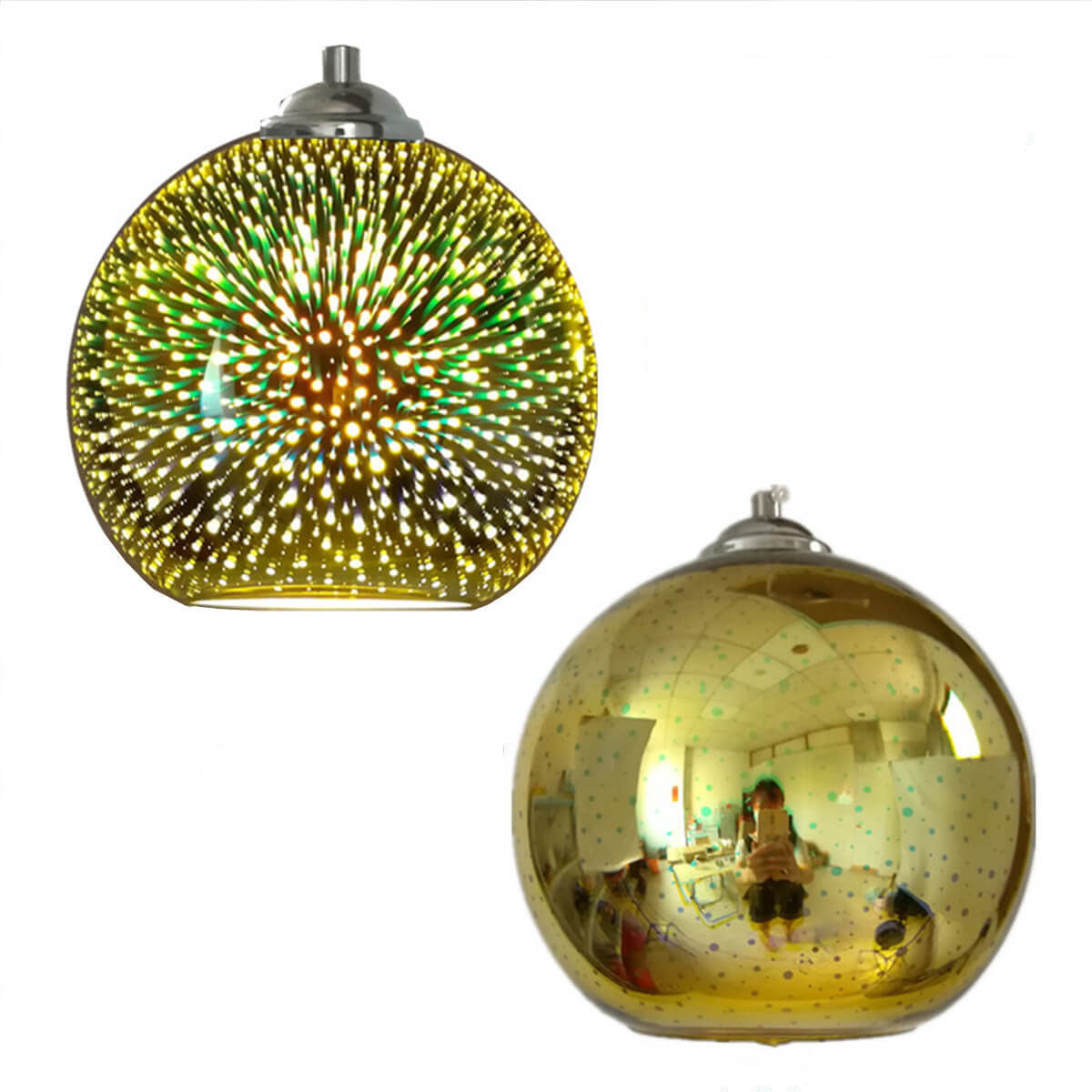 Suspension Moderne Effet Feu D’artifice – Éclat Visuel Et Design Tendance