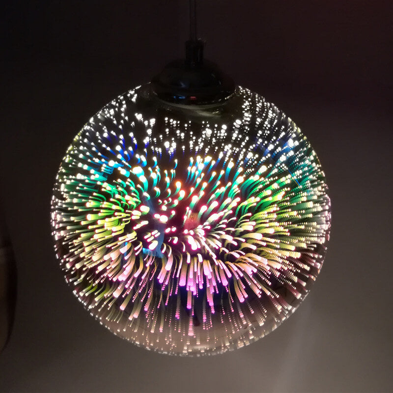 Suspension Moderne Effet Feu D’artifice – Éclat Visuel Et Design Tendance