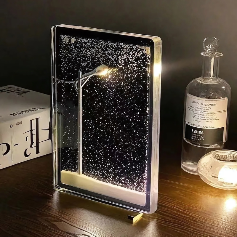 Lampe mit Fall-Effekt – Magische und Lichtvolle Atmosphäre