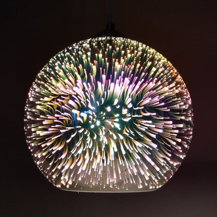 Suspension Moderne Effet Feu D’artifice – Éclat Visuel Et Design Tendance