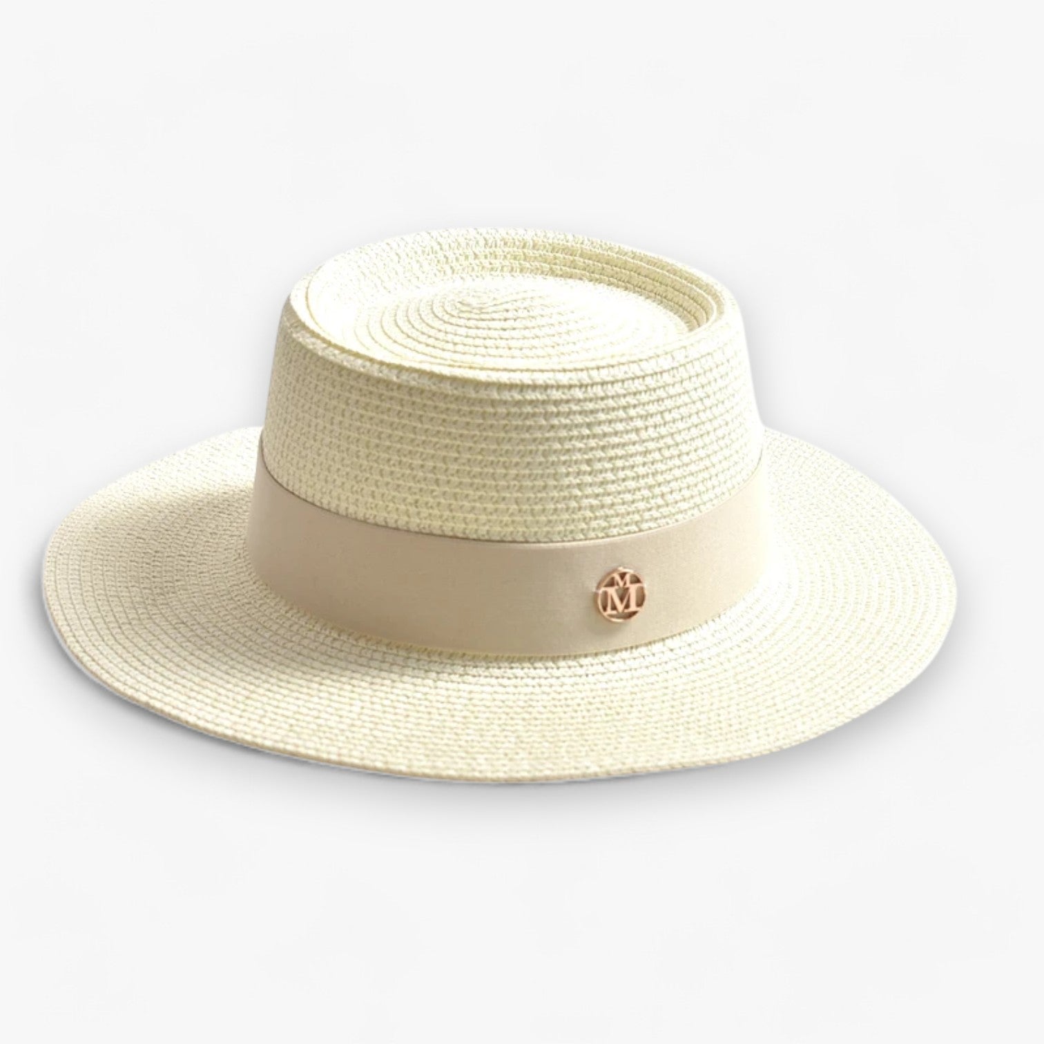 Hatte Klokke I Strå – Retro Elegance Og Solbeskyttelse