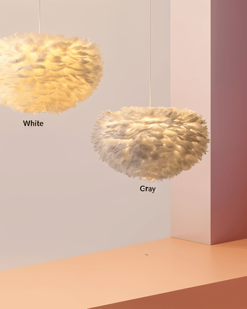 Plumes taklampa - mjuk belysning och förfinad stil