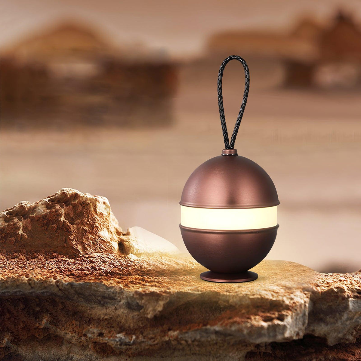 Wiederaufladbare Sphärenlampe - Schickes Design & Entspannungslicht