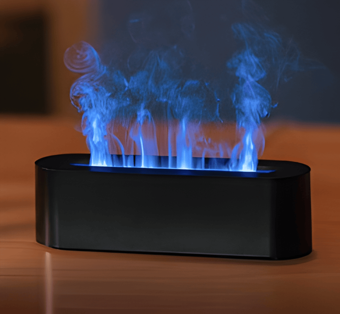 ناشر الروائح العطرية USB مع إضاءة LED متعددة الألوان - جو مريح ورذاذ خفيف