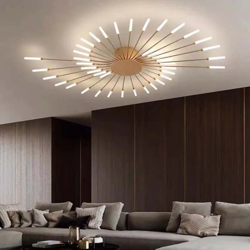 مصباح سقف LED حديث - إضاءة أنيقة وتصميم معاصر 