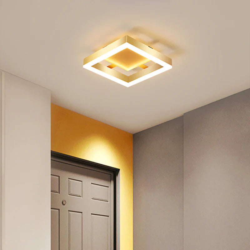 Moderne taklampe - elegante former og ensartet belysning