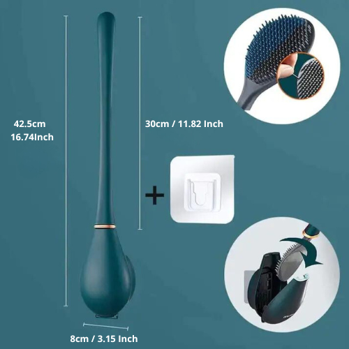 SmartBrush - elegancki i higieniczny silikonowy pędzel WC