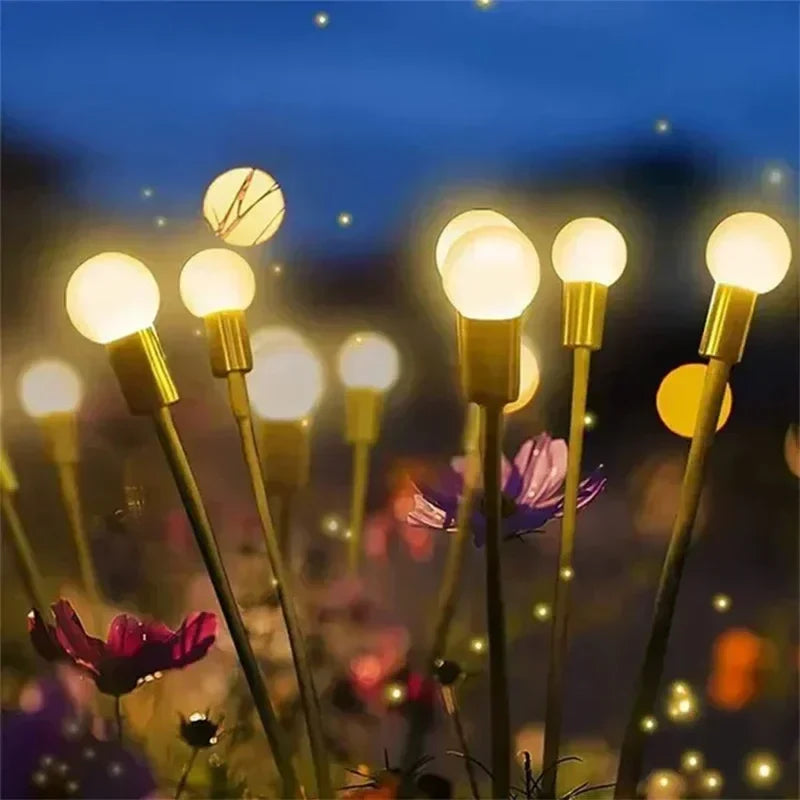 LED-Lampen Glühwürmchen – Solarenergie – Magische Atmosphäre für Ihren Garten 