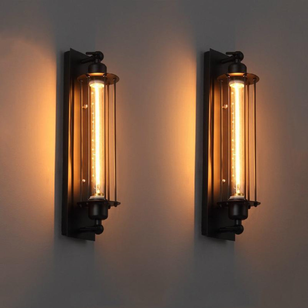 Vintage LED Wandlamp – Retro Charme en Moderne Verlichting 