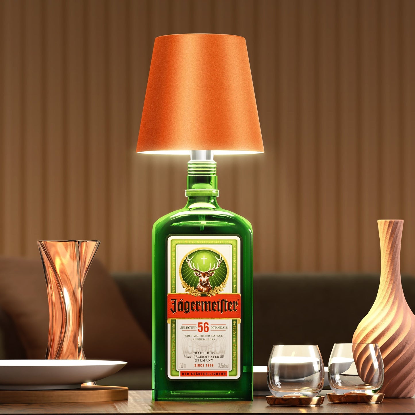 Lampe LED Rechargeable – Transformez Vos Bouteilles En Luminaires