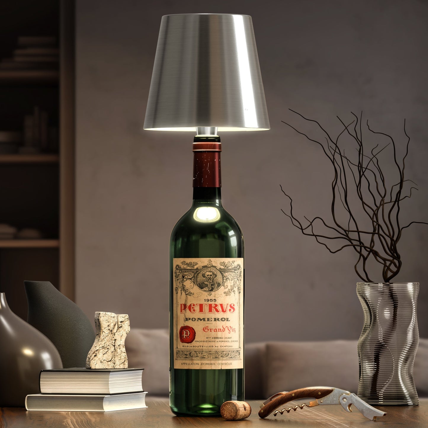 Lampe LED Rechargeable – Transformez Vos Bouteilles En Luminaires