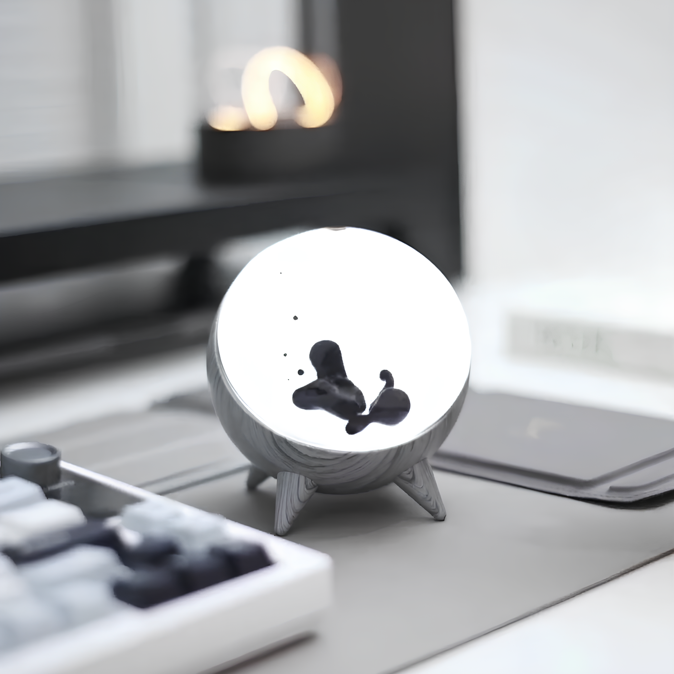 Interaktiv dekorativ lampe – Lys- og designspill 