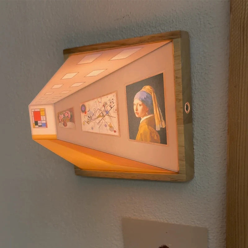 Aplica decorativă – Iluzie vizuală 3D 