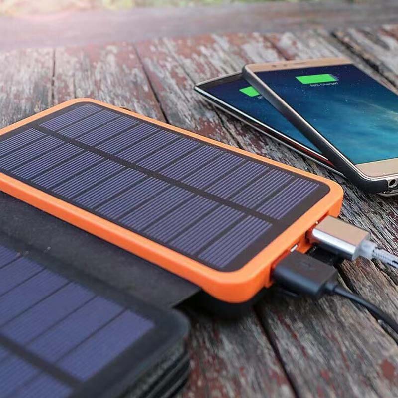Fleksibel solbatteri med høj kapacitet 