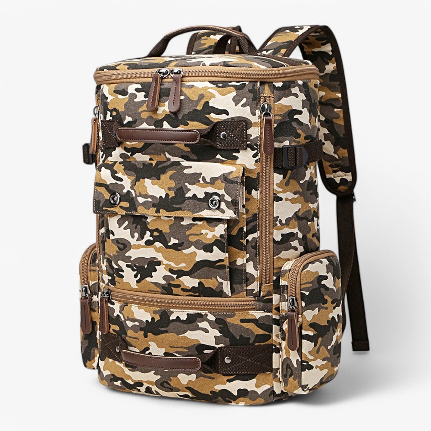 Vintage Rucksack mit Laptopfach 