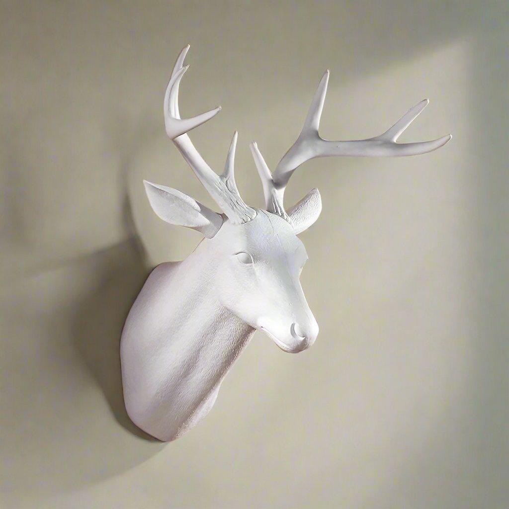 Vægskulptur Hjort Mat – Moderne Stil 
