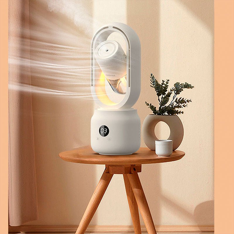 Draagbare Ventilator Met Luchtbevochtiger – Directe Koelte En Comfort 