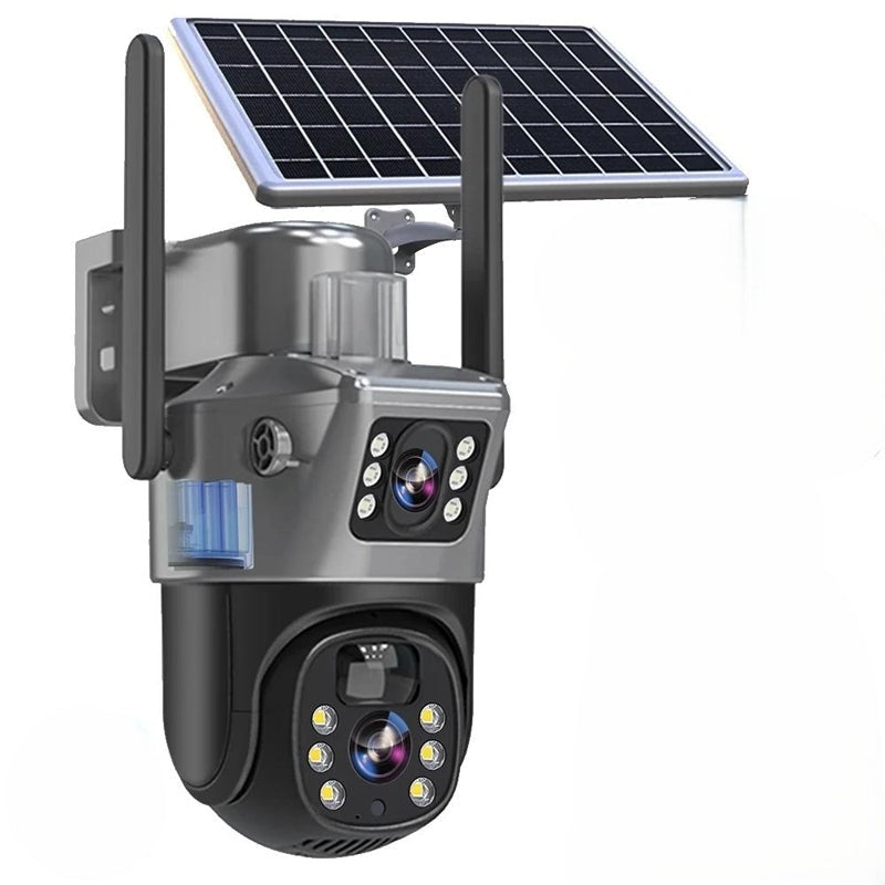 Cámara de Seguridad Inteligente – Conectividad Wi-Fi y Energía Solar 