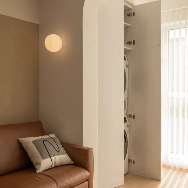 Ronde Wandlamp – Pure en Moderne Glans 