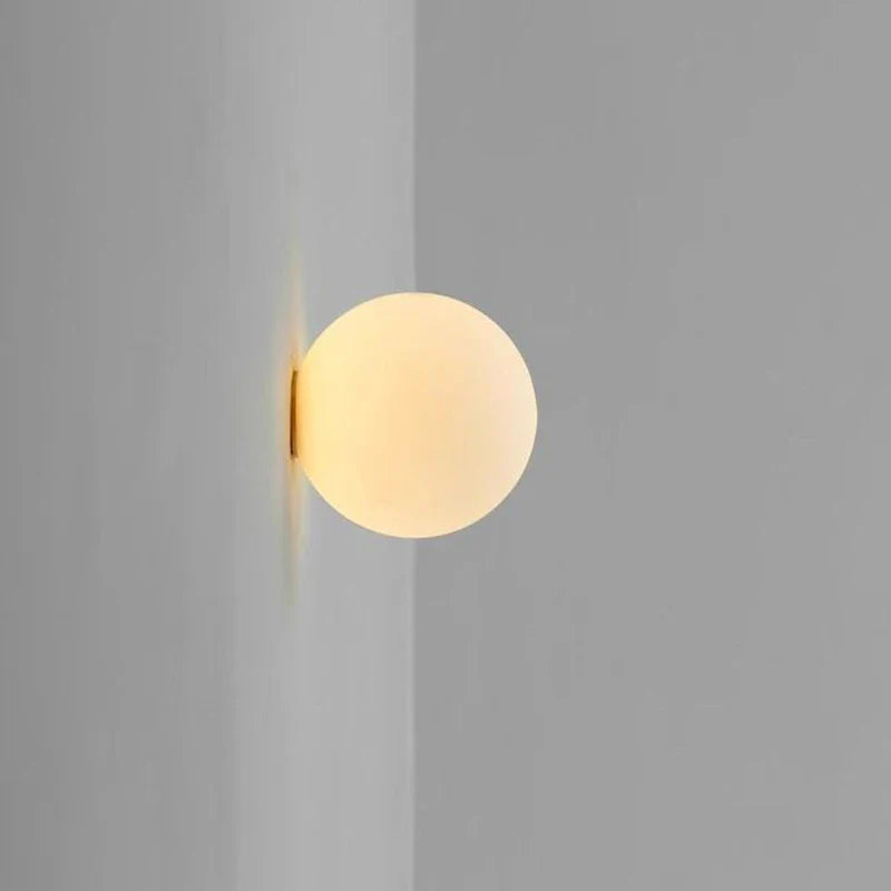 Ronde Wandlamp – Pure en Moderne Glans 
