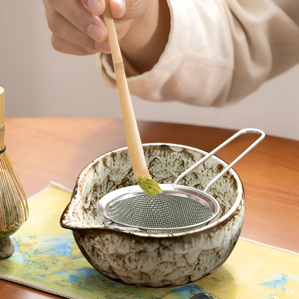 Set De Préparation Matcha 6 Pièces — Élégance Artisanale Et Goût Raffiné