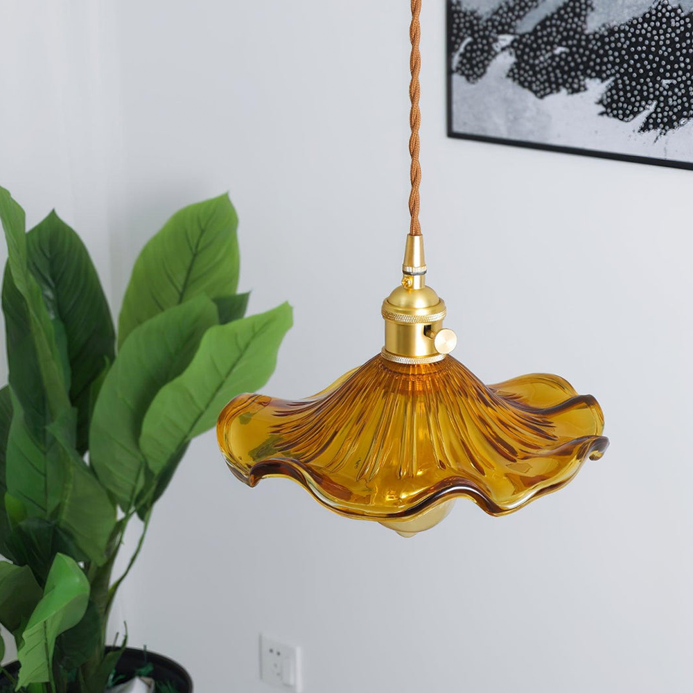 Hængende Blomst Lampe – Naturlig Charme Og Blid Ånd 