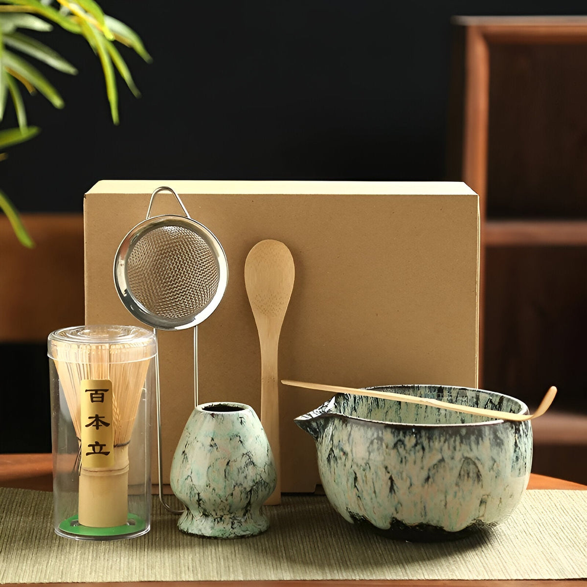 Set De Préparation Matcha 6 Pièces — Élégance Artisanale Et Goût Raffiné