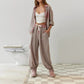 Charlotte | Chic Comfortable Pajamas With Stripes And Checks 