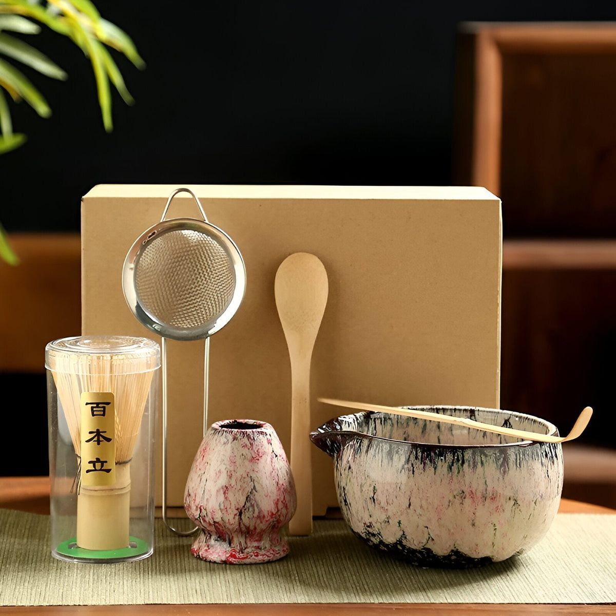 Set De Préparation Matcha 6 Pièces — Élégance Artisanale Et Goût Raffiné