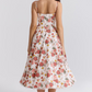 Lory | Midi Dress with Straps – Classic Glamour and Lightness 
