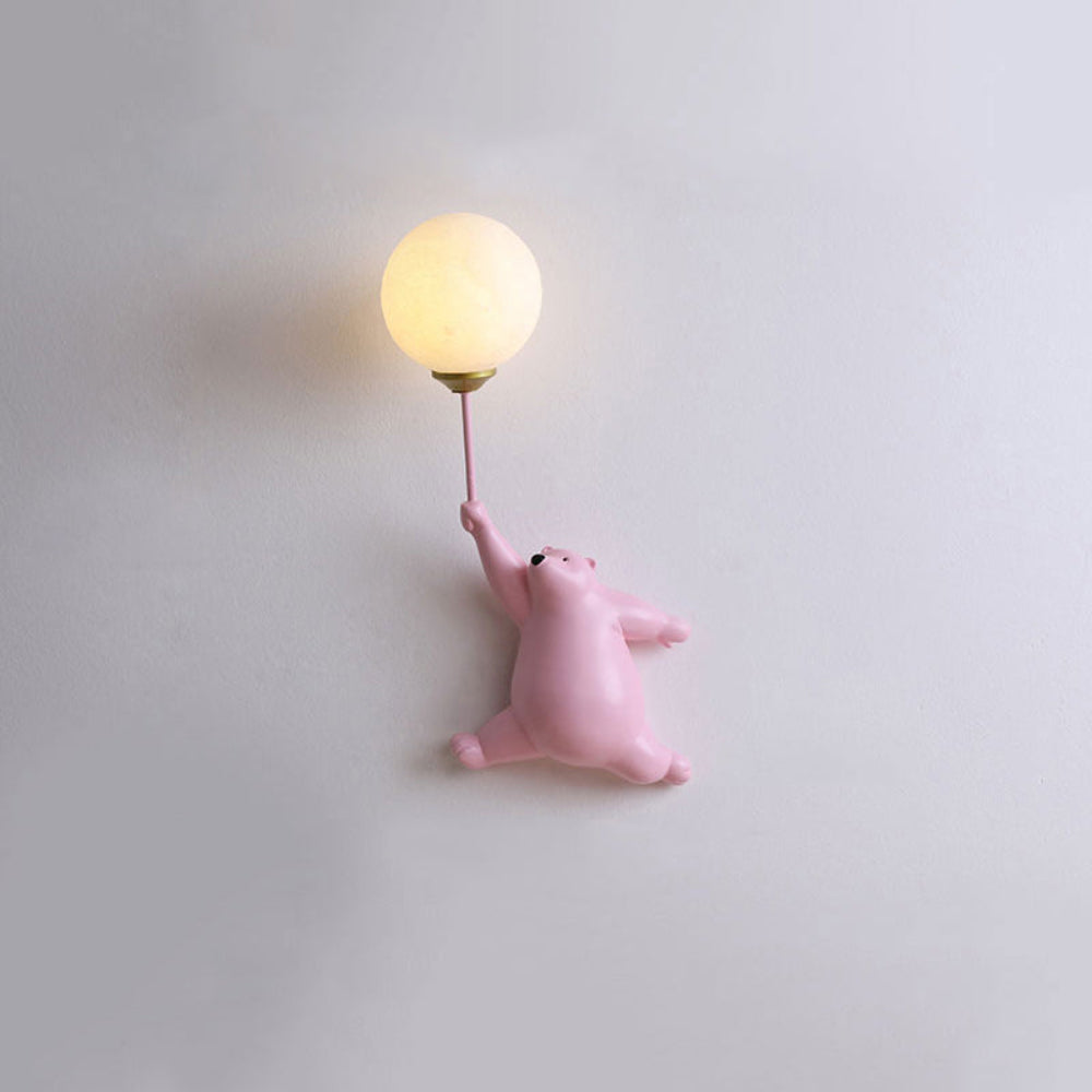Nástenná lampa balón – Jemnosť a fantázia pre izbu 