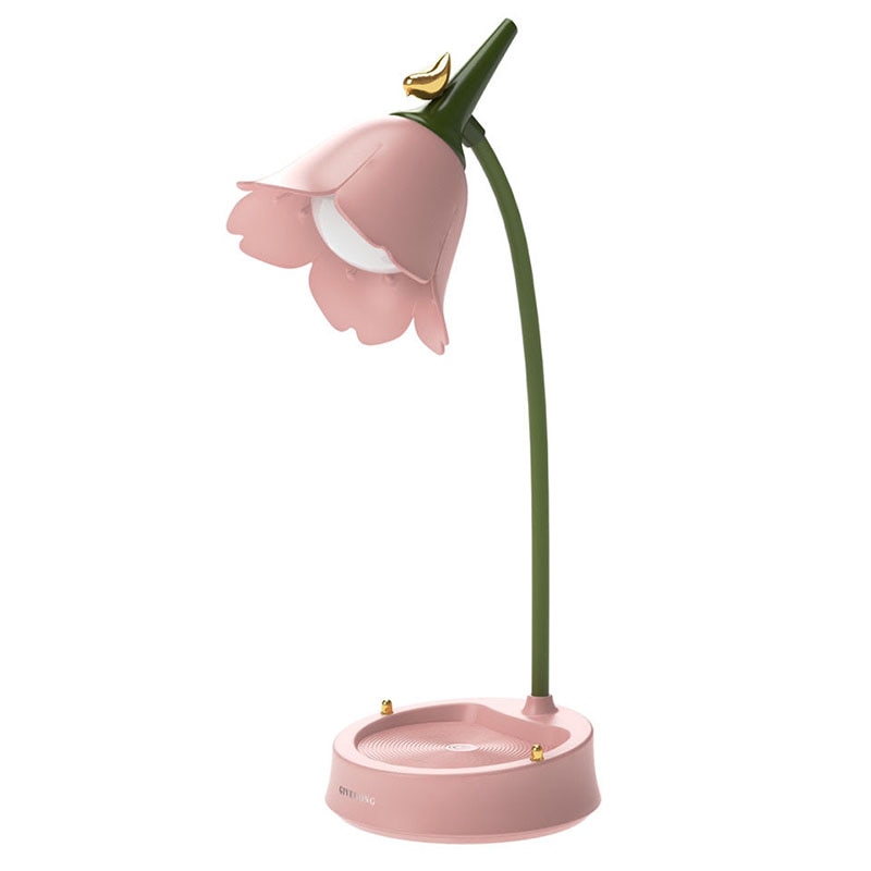 Stolní Lampa Květina – Elegance a Jemné Světlo 