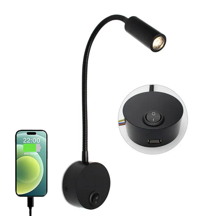 Flexible LED-Wandleuchte - Mobilität, Eleganz & gezieltes Licht