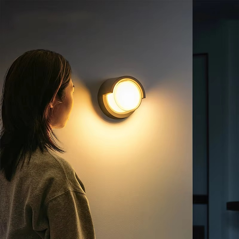 Aplique de pared LED exterior – Seguridad y ahorro de energía 
