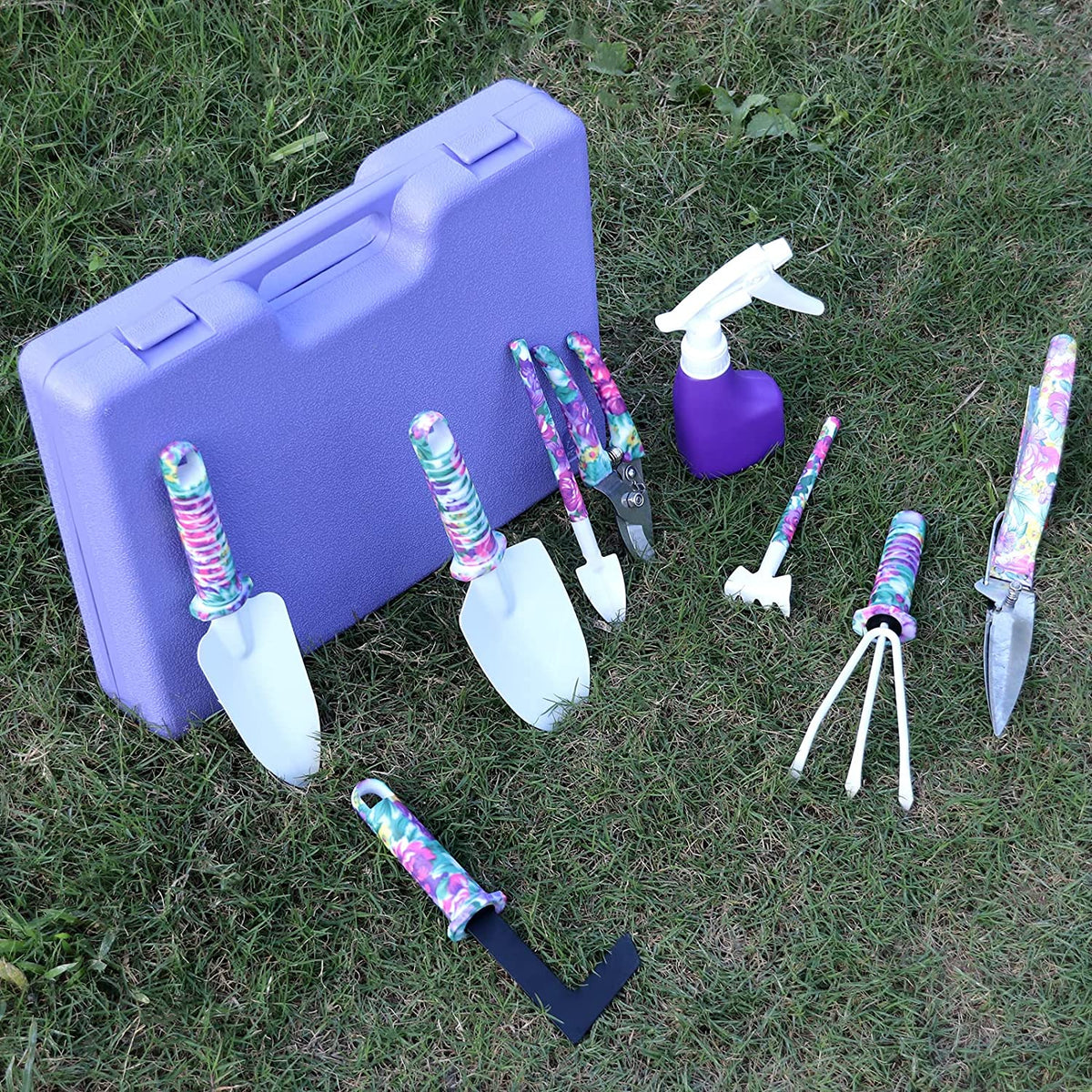 Ensemble D’Outils De Jardinage 10 Pièces — Parfait Pour L’Entretien Du Jardin