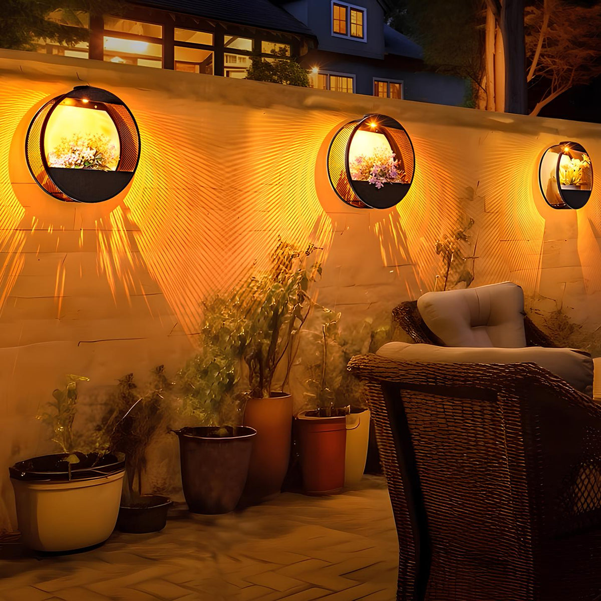 Buitenwandlamp Zonne-energie – Automatische en Economische Verlichting 