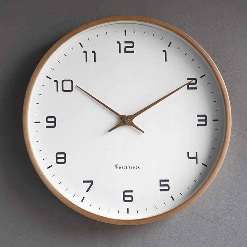 Moderní Nástěnné Hodiny – Minimalistický Styl Inspirovaný Severským Designem 