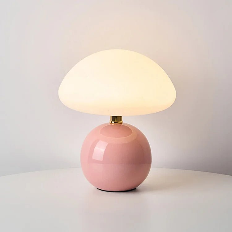 Lampada da Tavolo a Forma di Fungo – Eleganza e Originalità 