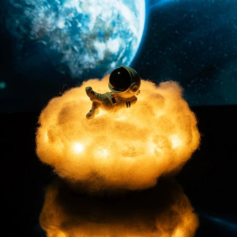 Dekorativ Lampe Astronaut Sky – Lysende og Magisk Flugt 