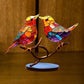 Ornamento Decorativo – Pássaros Pousados Sobre Um Ramos 