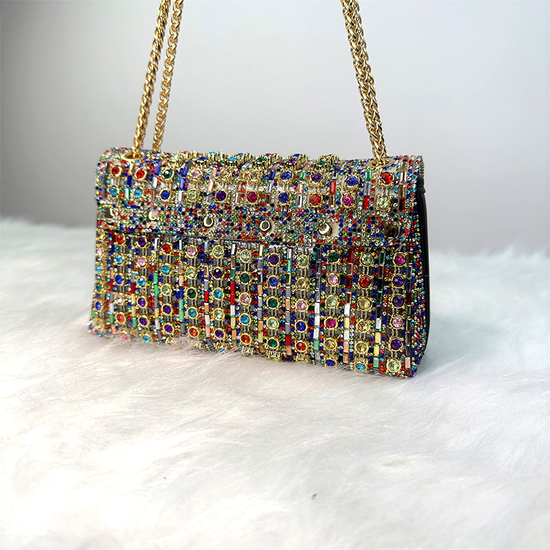 Ida | Avondtas Versierd Met Strass — Stralende Elegant Voor Uw Avonden Uit 
