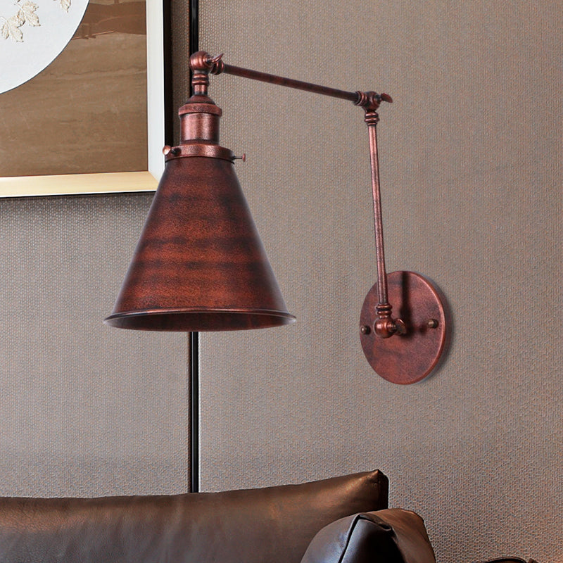 Wandlamp in industriële stijl - Stevige structuur en unieke stijl