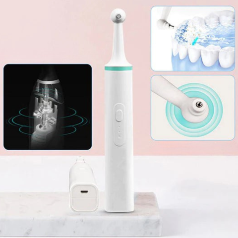 Descalcificador de dentes elétrico - Higiene oral e sorrisos radiantes