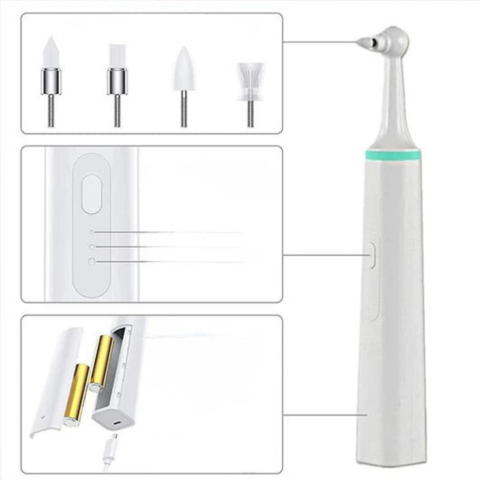 Descalcificador de dentes elétrico - Higiene oral e sorrisos radiantes